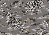 Lee Jofa BONGOL PAPER CHARCOAL Wallpaper