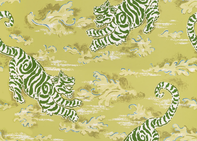 Lee Jofa BONGOL PAPER KIWI Wallpaper