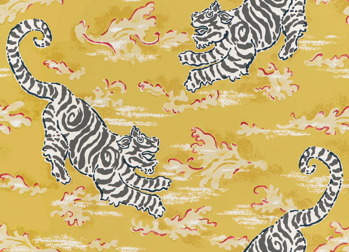 Lee Jofa BONGOL PAPER CITRINE Wallpaper