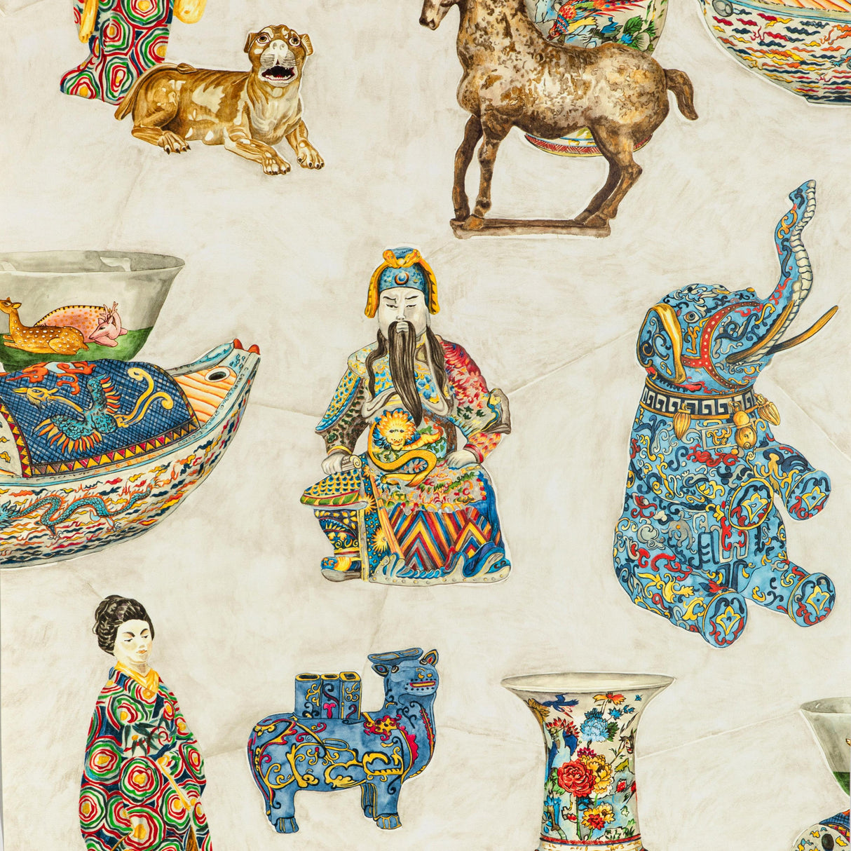 Lee Jofa TAMBELAN PAPER LACQUER Wallpaper