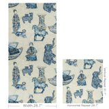 Lee Jofa TAMBELAN PAPER PORCELAIN Wallpaper