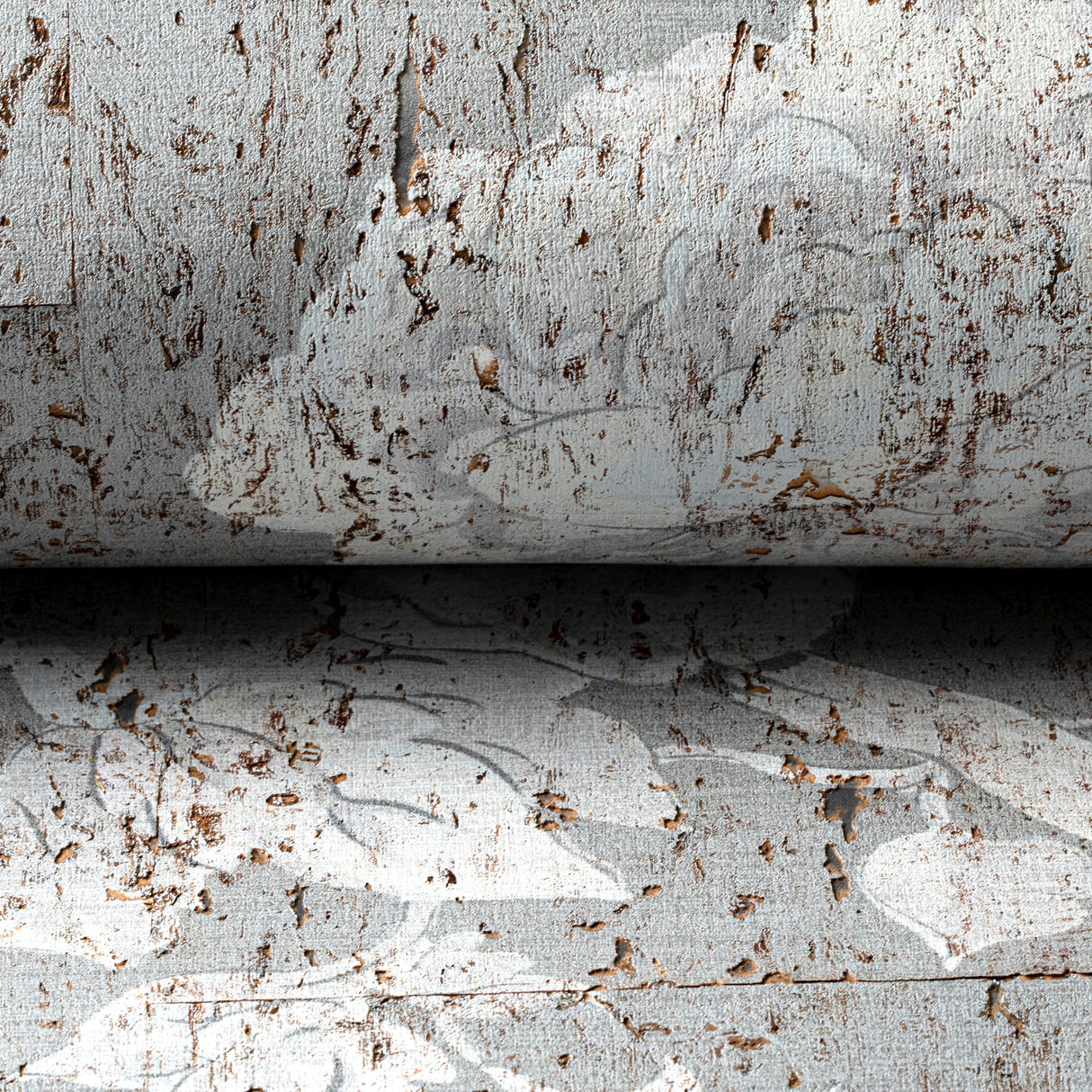 Brunschwig & Fils LES PIVOINES GREY Wallpaper