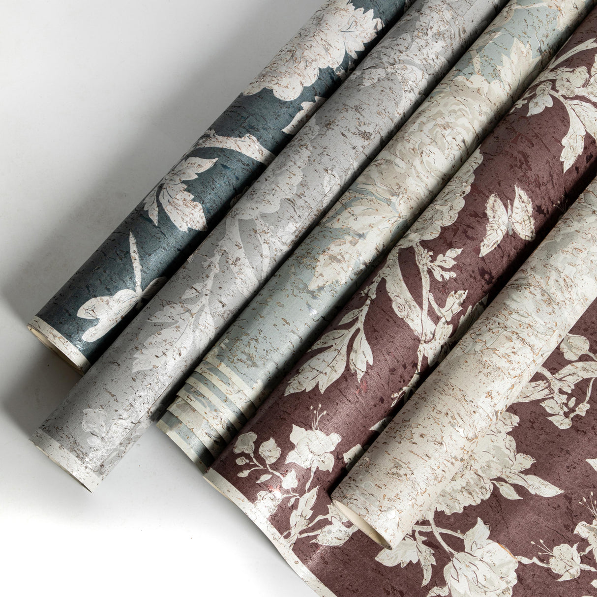 Brunschwig & Fils LES PIVOINES GREY Wallpaper