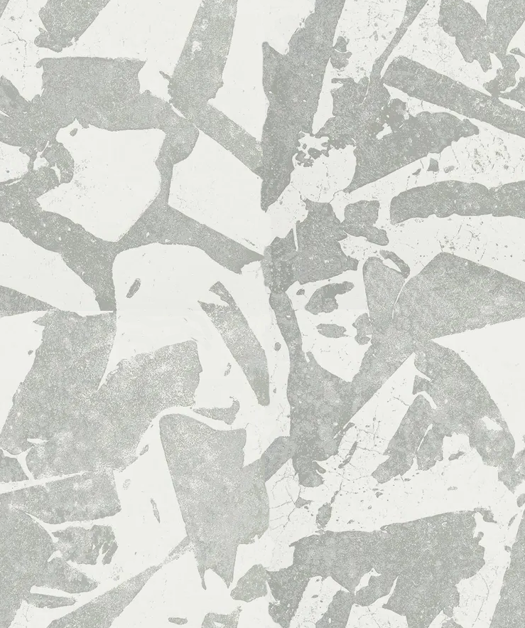 Kravet SOCIAL CANVAS SILVER Wallpaper