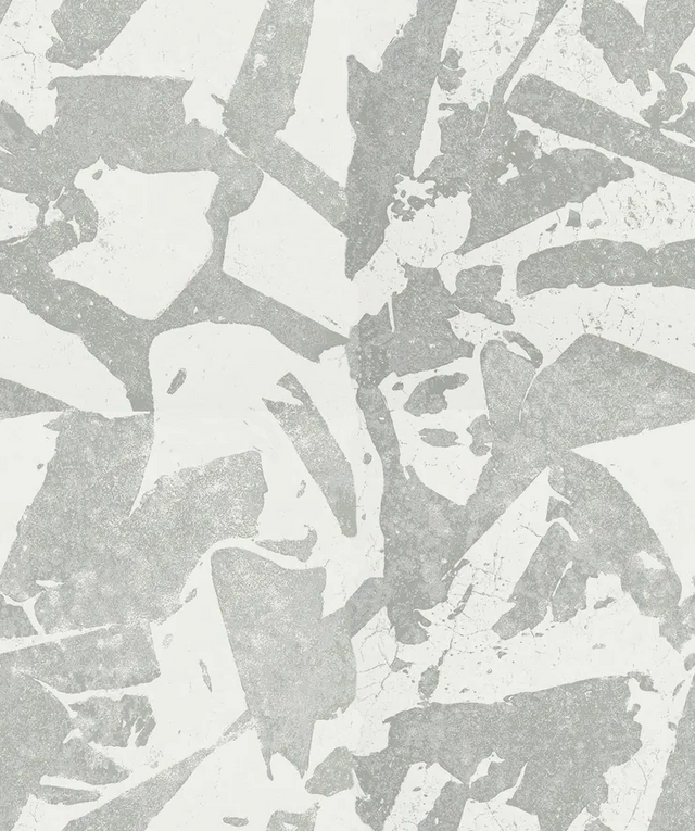 Kravet SOCIAL CANVAS SILVER Wallpaper