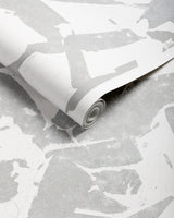 Kravet SOCIAL CANVAS SILVER Wallpaper