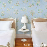 Schumacher Magical Menagerie Sky Wallpaper