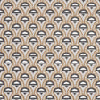 Schumacher Abelino Camel & Black Wallpaper