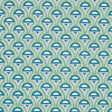 Schumacher Abelino Green & Peacock Wallpaper