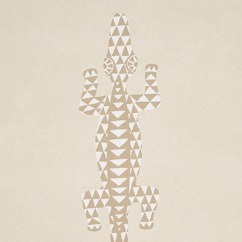 Schumacher Baracoa Neutral Wallpaper