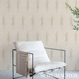 Schumacher Baracoa Neutral Wallpaper