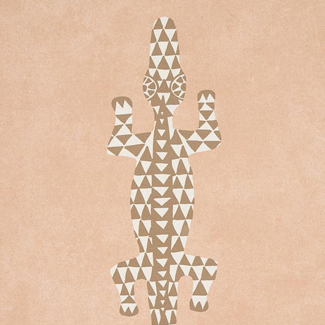 Schumacher Baracoa Terracotta Wallpaper