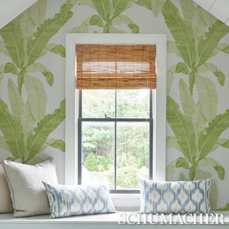 Schumacher Erisimo Leaf Wallpaper