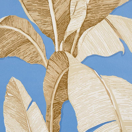 Schumacher Erisimo Blue Wallpaper