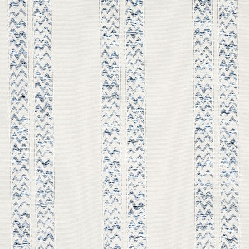 Schumacher Kudu Stripe Slate Wallpaper