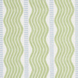 Schumacher Sina Stripe Green Wallpaper