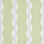 Schumacher Sina Stripe Green Wallpaper