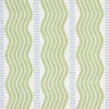 Schumacher Sina Stripe Green Wallpaper