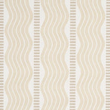 Schumacher Sina Stripe Sand Wallpaper