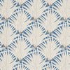 Schumacher Zenada Blue Wallpaper