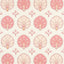 Schumacher Chamba Crown Sisal Pink Wallpaper