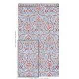 Schumacher Paisley Court Chambray Wallpaper
