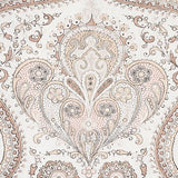 Schumacher Paisley Court Sand Wallpaper