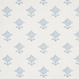 Schumacher Rubia Blue Wallpaper