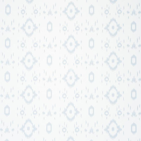 Schumacher Tabitha Orpington Blue Wallpaper