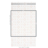 Schumacher Tabitha Quiet Pink Wallpaper