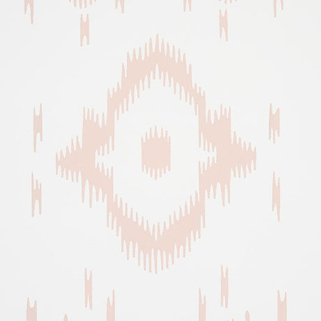 Schumacher Tabitha Quiet Pink Wallpaper