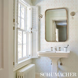 Schumacher Tabitha Quiet Pink Wallpaper