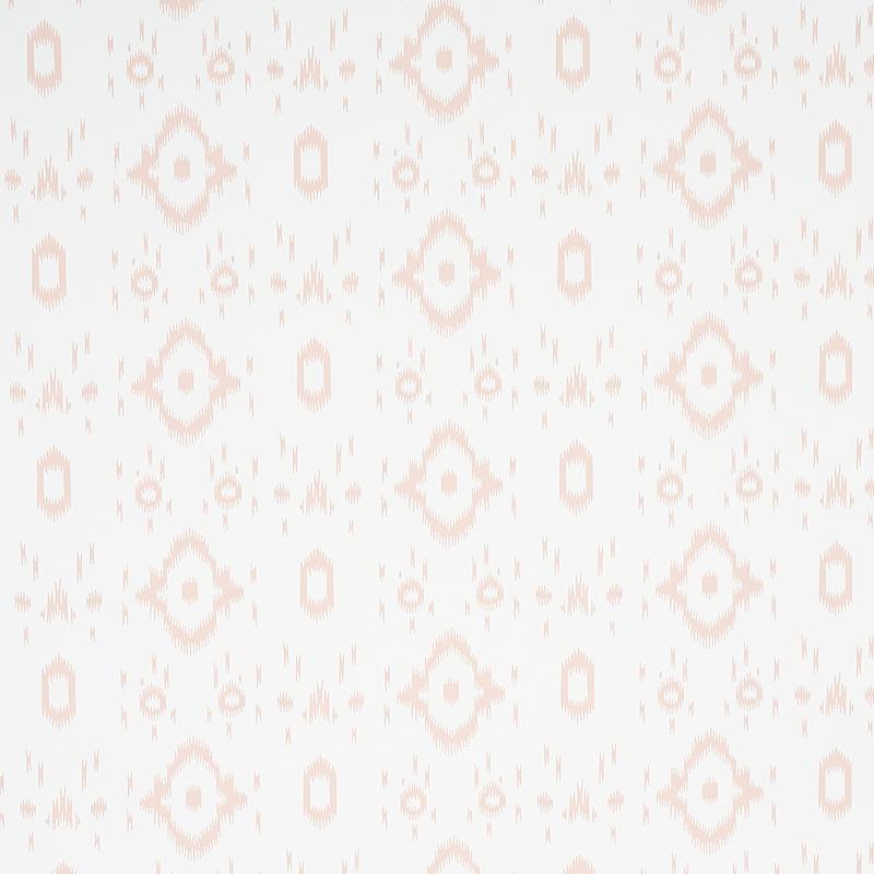 Schumacher Tabitha Quiet Pink Wallpaper