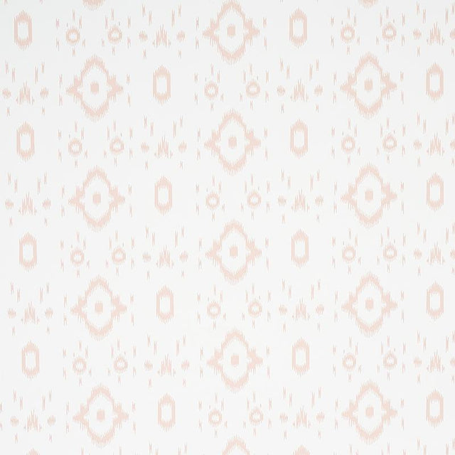 Schumacher Tabitha Quiet Pink Wallpaper