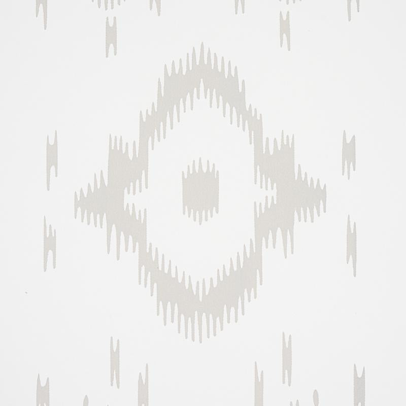 Schumacher Tabitha Soft Grey Wallpaper