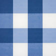 Schumacher Willa Check Large Navy Wallpaper