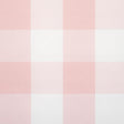 Schumacher Willa Check Large Pink Wallpaper