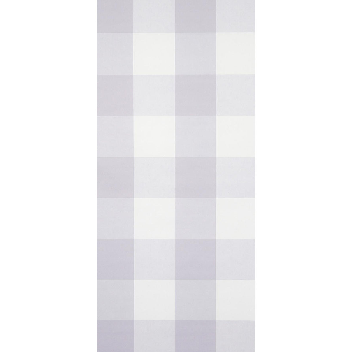 Schumacher Willa Check Large Lavender Wallpaper