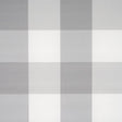 Schumacher Willa Check Large Grey Wallpaper