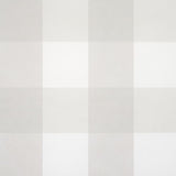 Schumacher Willa Check Large Birch Wallpaper