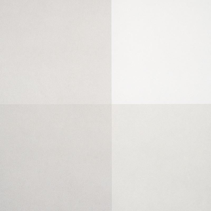 Schumacher Willa Check Large Birch Wallpaper