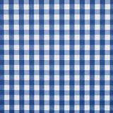 Schumacher Willa Check Small Navy Wallpaper
