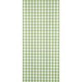 Schumacher Willa Check Small Leaf Wallpaper