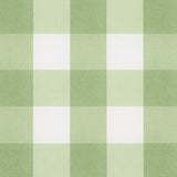 Schumacher Willa Check Small Leaf Wallpaper