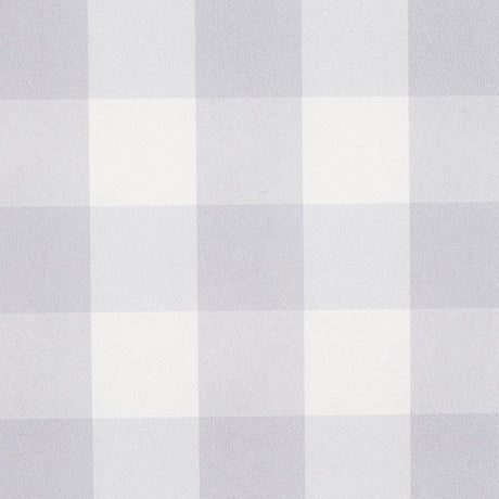 Schumacher Willa Check Small Lavender Wallpaper