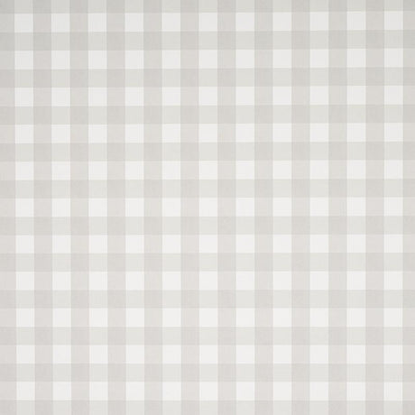 Schumacher Willa Check Small Birch Wallpaper