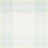 Schumacher Minerva Plaid Peacock Wallpaper