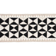 Schumacher Black Zulma Embroidered Tape
