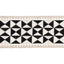 Schumacher Black Zulma Embroidered Tape