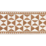 Schumacher Sand Zulma Embroidered Tape